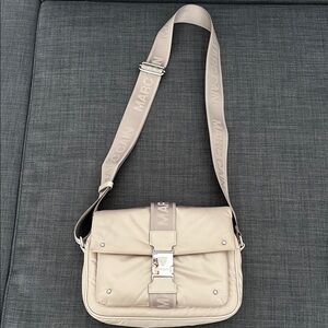 Marc Cain Beige Crossbody Bag